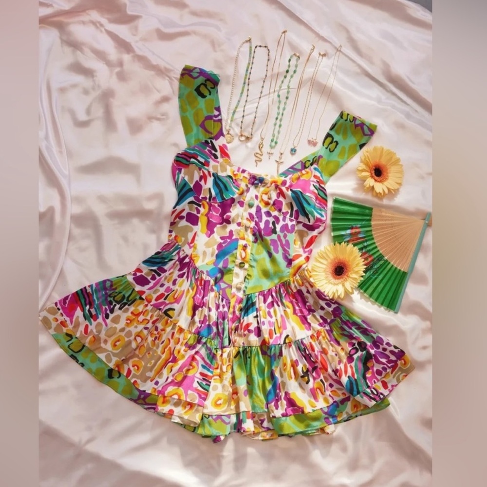 Vanessa Mooney Elisabeth Romper Dress NWT